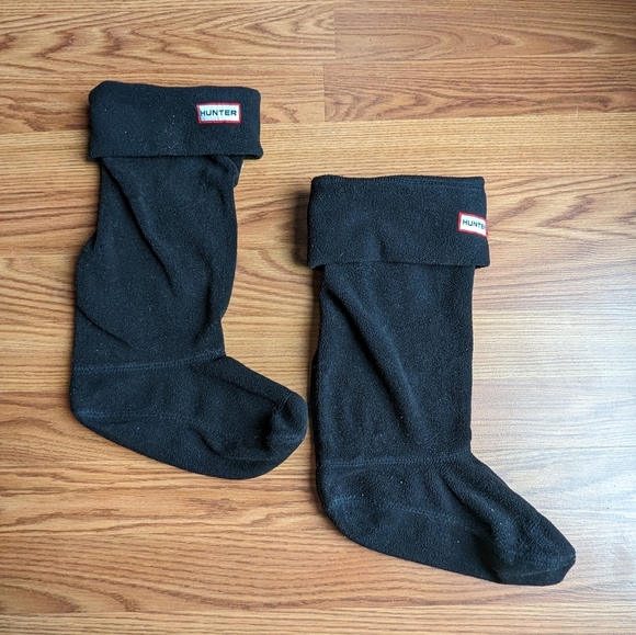 [Hunter] ☂️ Fleece Welly Socks - Picture 2 of 5